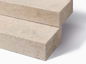 Blockstufen Travertin Medium Select zugeschnitten
