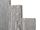 Palisaden Gneis Urban Grey Line 8x25 Zuschnitt