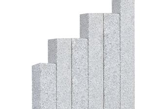Palisaden Granit Silver Classico 12x12 Zuschnitt_Freisteller