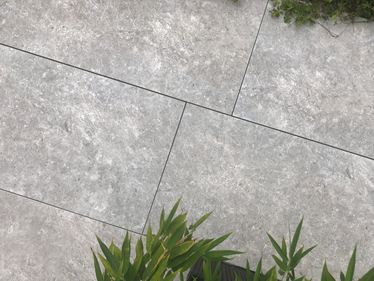 Travertinoptik-Platten Verona schräg
