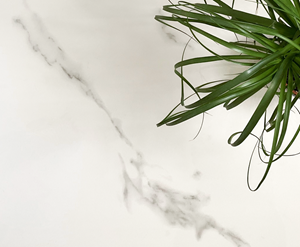 Draufsicht Marmoroptikfliese Perla White