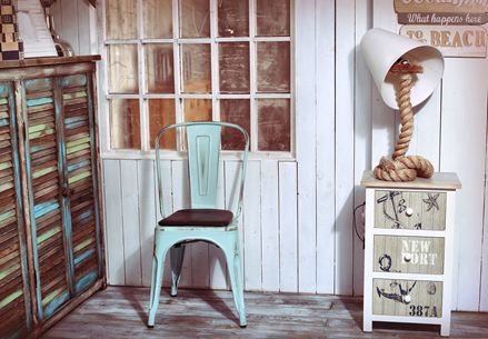 Bewusst auf alt und benutzt getrimmt: Shabby Chic